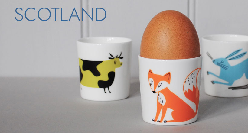 Country & Coast | Egg Cups | Scotland