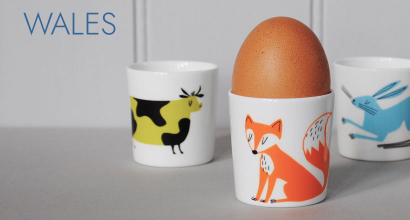 Country & Coast | Egg Cups | Wales