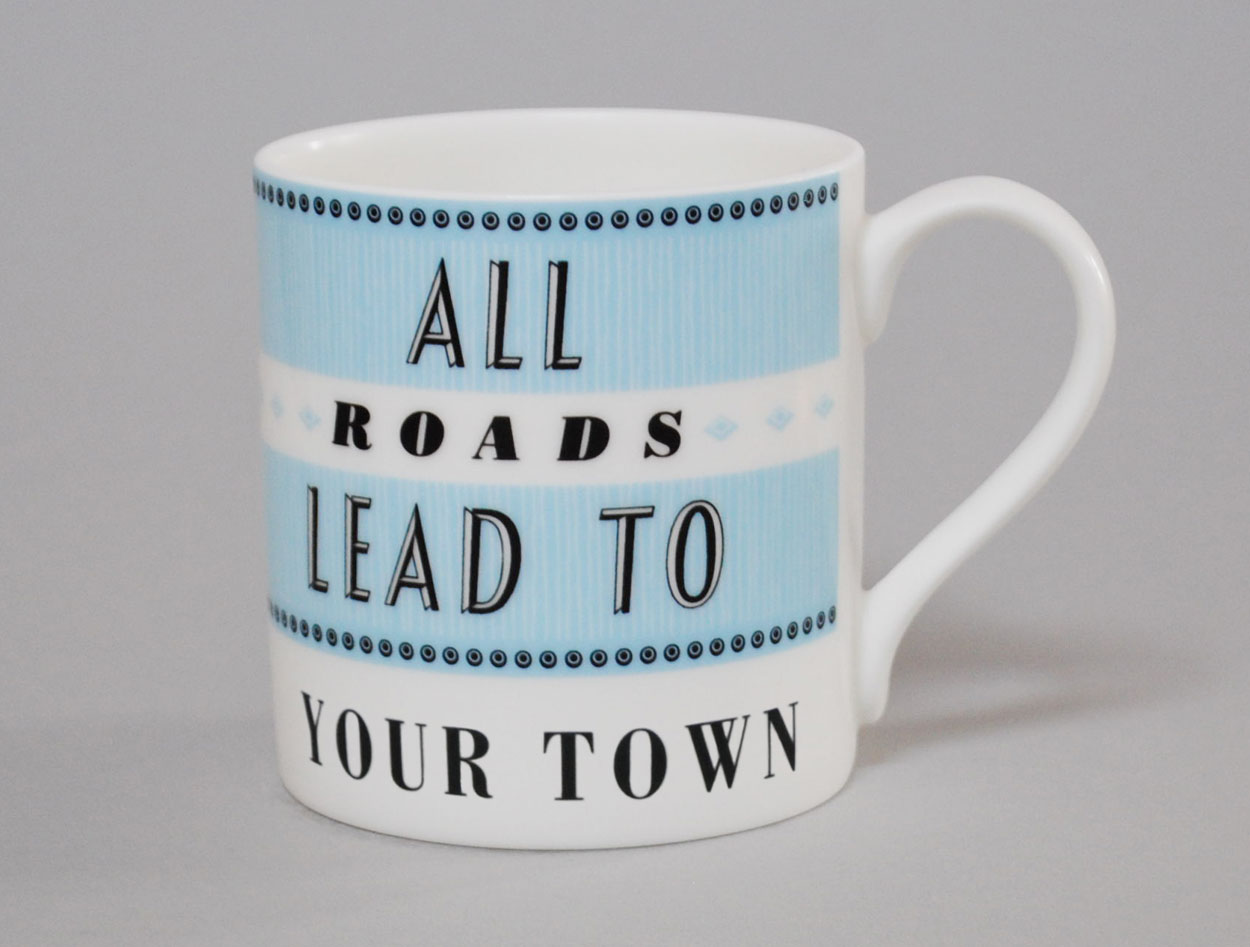 Pavilion | Your Town Mug | Blue | Trade Only*