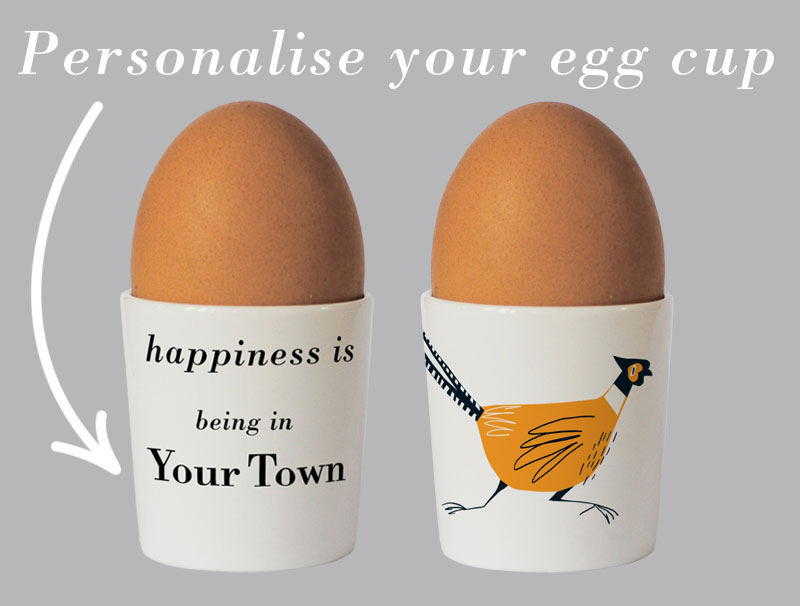 Country & Coast | Personalised Egg Cup | Trade Only