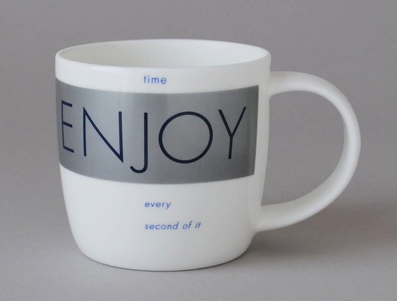 Philosophy | Enjoy Mug | Grey