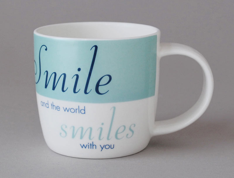 Philosophy | Smile Mug | Turquoise