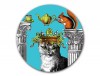Menagerie Cat Coaster