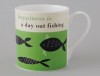 Happiness Fishing Mug Green