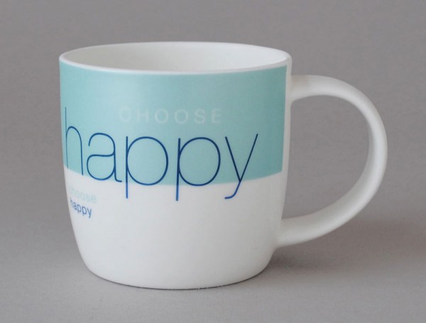 Philosophy | Happy Mug | Turquoise