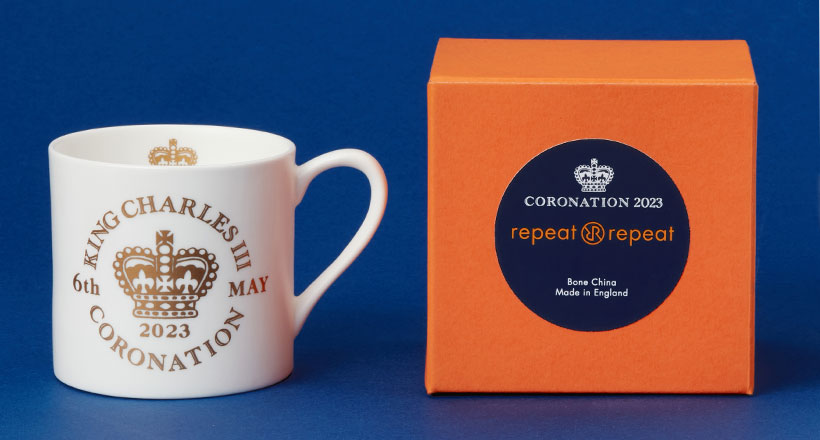 Coronation Mug 2023 Gold