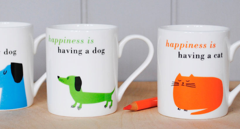 Happiness Small Mugs