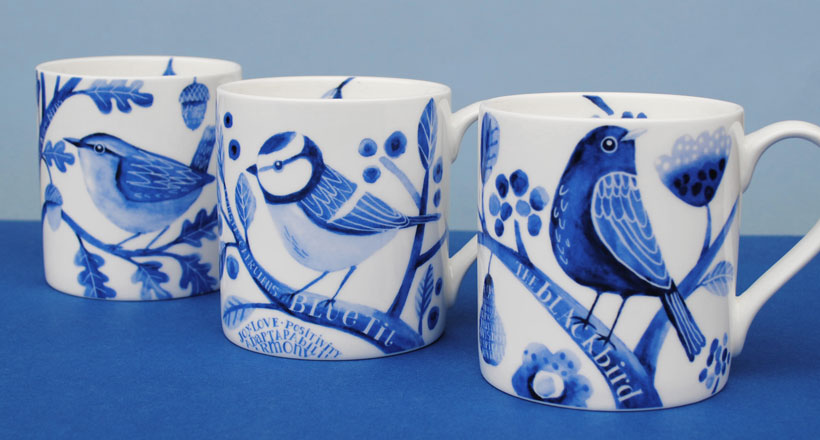 Indigo Mugs