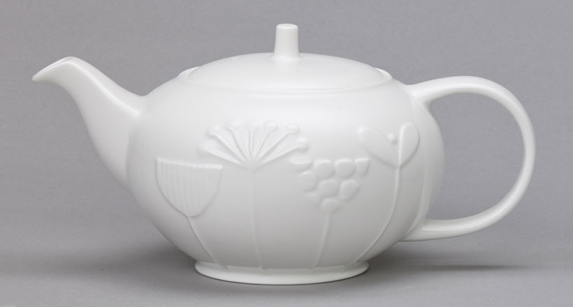 Plum Meadow Teapot