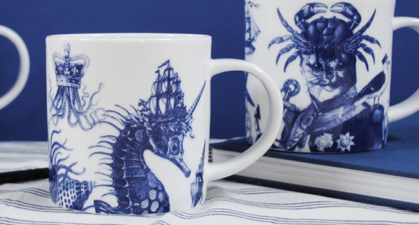 Cobaltic Sea Mugs