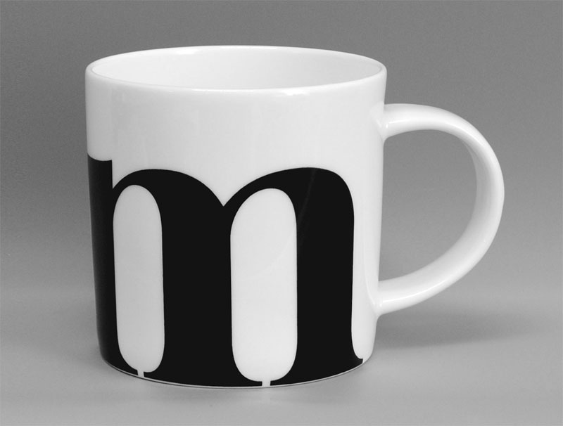 Alphabet Mug Initial M