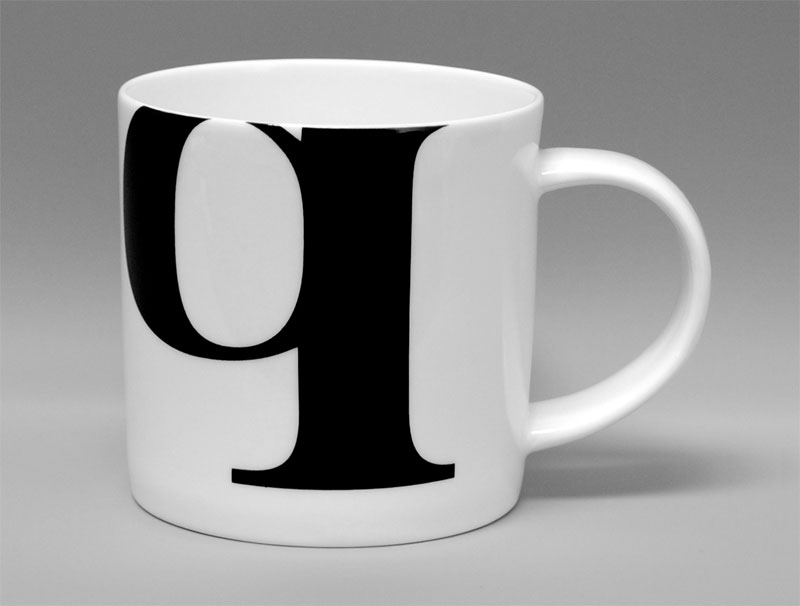 Alphabet Mug Initial Q