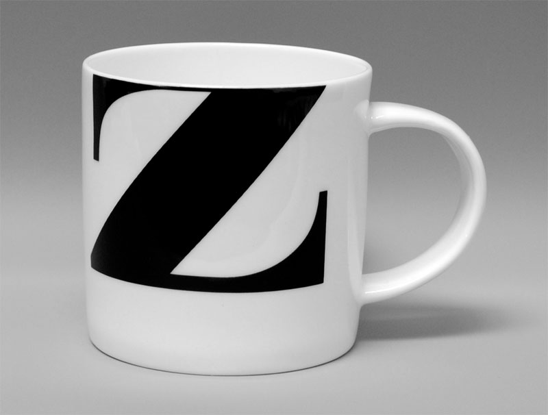 Alphabet Mug Initial Z