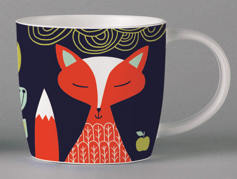 Folkland Foxy Dark Grey
