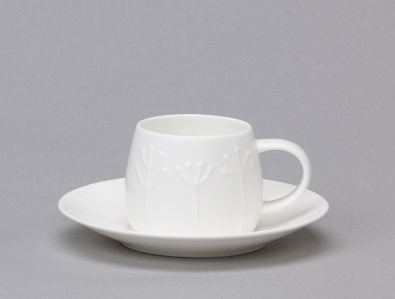 Tulip Espresso Cup & Saucer - Sprig