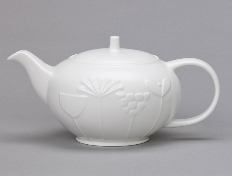 Plum Meadow Teapot