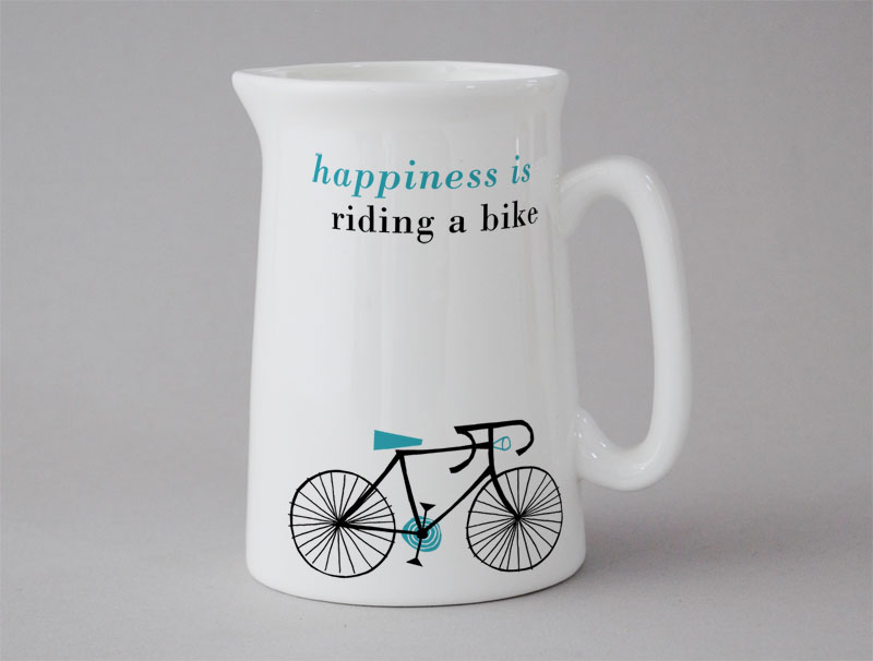 Happiness Medium Jug Bike Turquoise