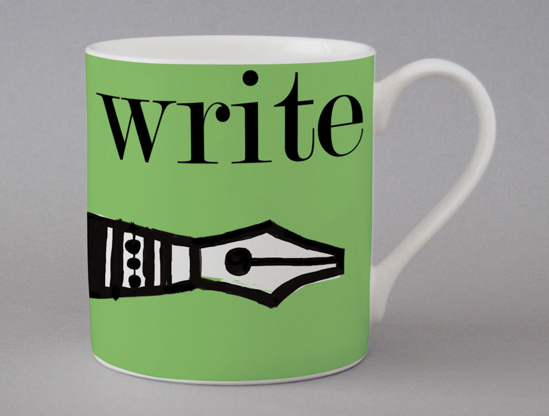 Graphic Write Mug