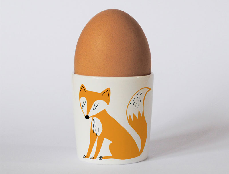 Country & Coast |  Fox Egg Cup | Scotland