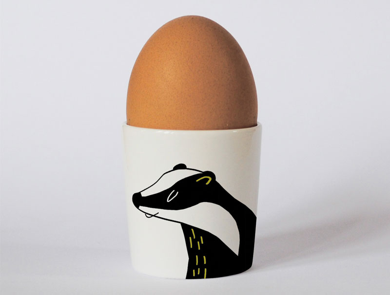 Country & Coast |  Badger Egg Cup | Scotland