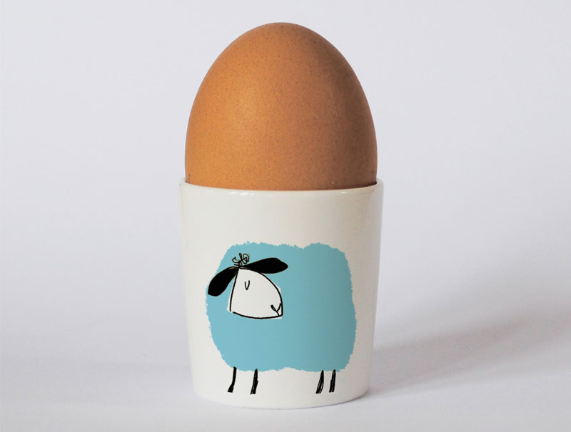 Country & Coast | Sheep Egg Cup | Cornwall