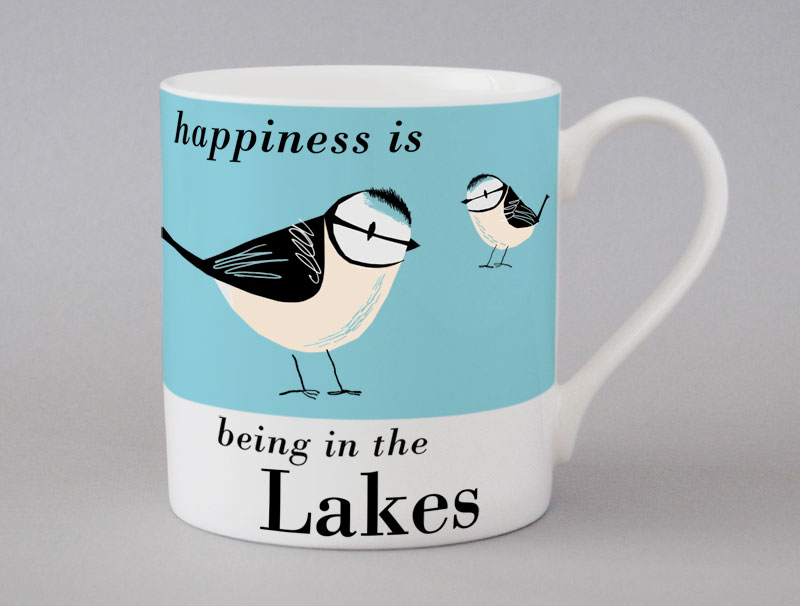 Country & Coast | Lakes Mug | Blue Tit | Blue