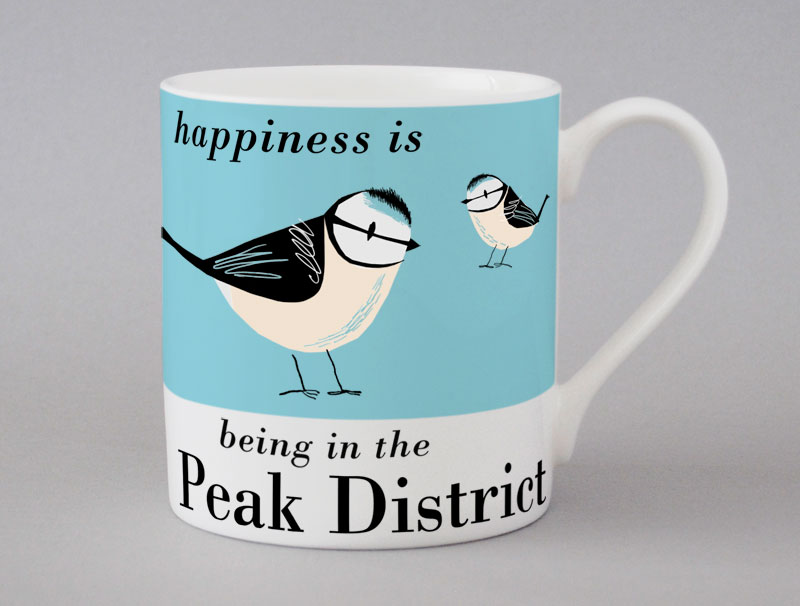 Country & Coast | Peak District Mug | Blue Tit | Blue