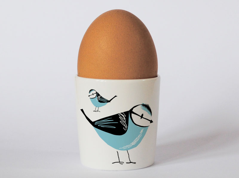 Country & Coast | Blue Tit Egg Cup | Scotland