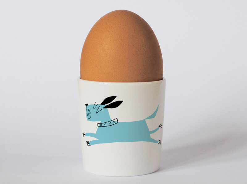 Country & Coast | Dog Leap Egg Cup