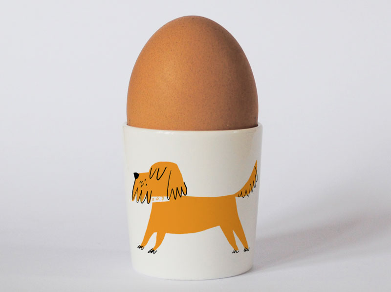 Country & Coast | Scruffy Dog Egg Cup