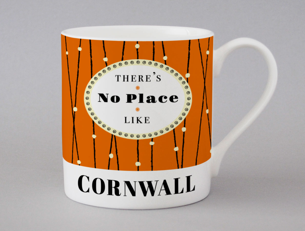 Festival | Cornwall Mug | Criss Cross
