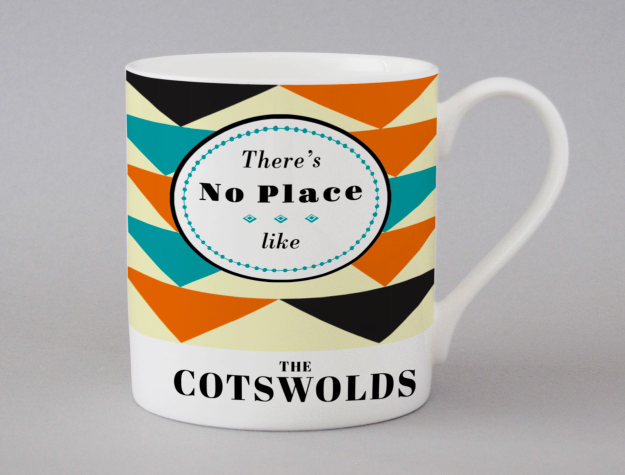 Festival | Cotswolds Mug | Triangles