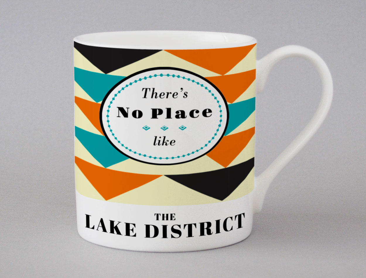 Festival | Lake District Mug | Triangles