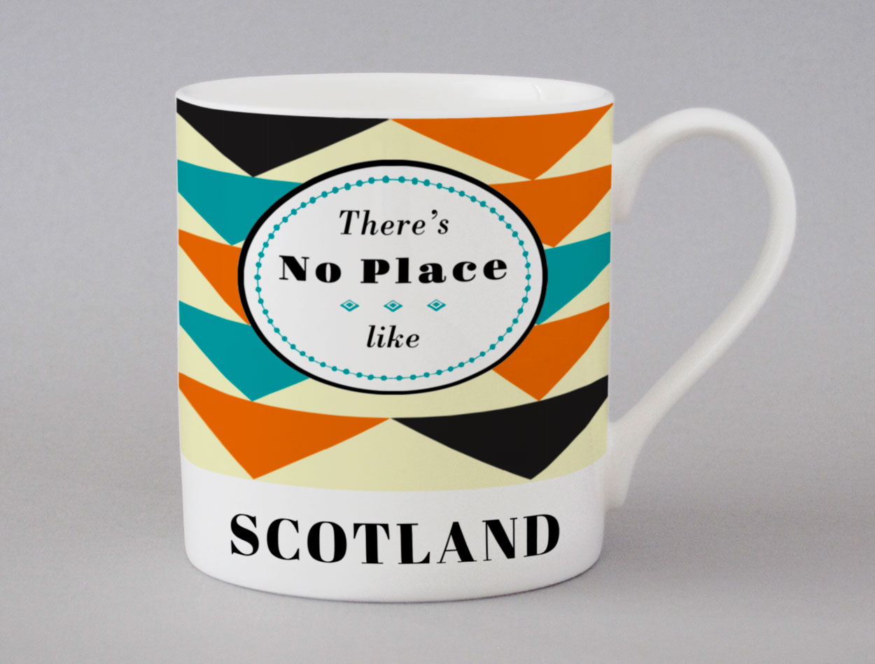 Festival | Scotland Mug | Triangles