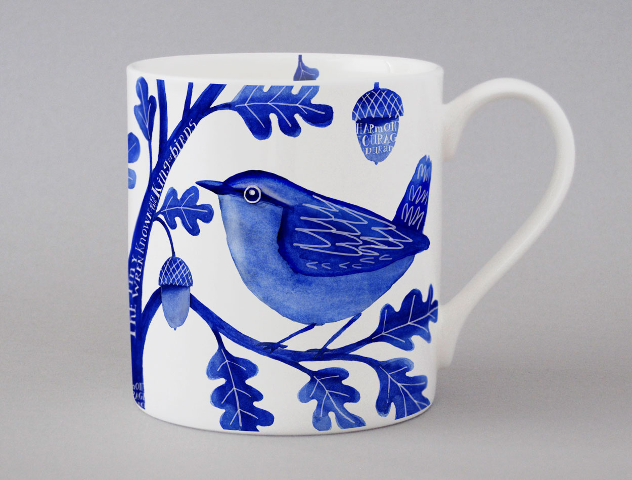 Indigo Wren Mug