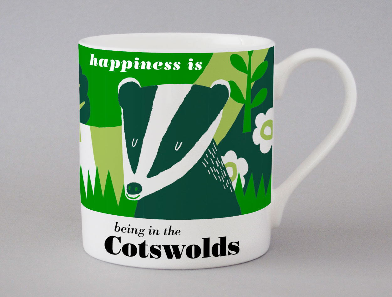 Meadow | Cotswolds Mug | Badger