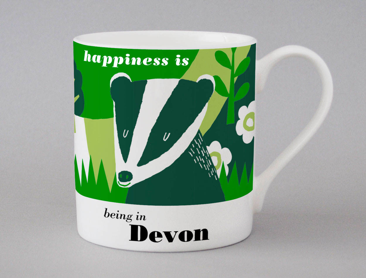 Meadow | Devon Mug | Badger