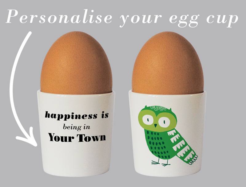 Meadow | Personalised Egg Cup | Trade Only