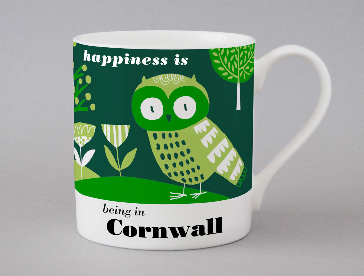 Meadow | Cornwall Mug | Night Owl