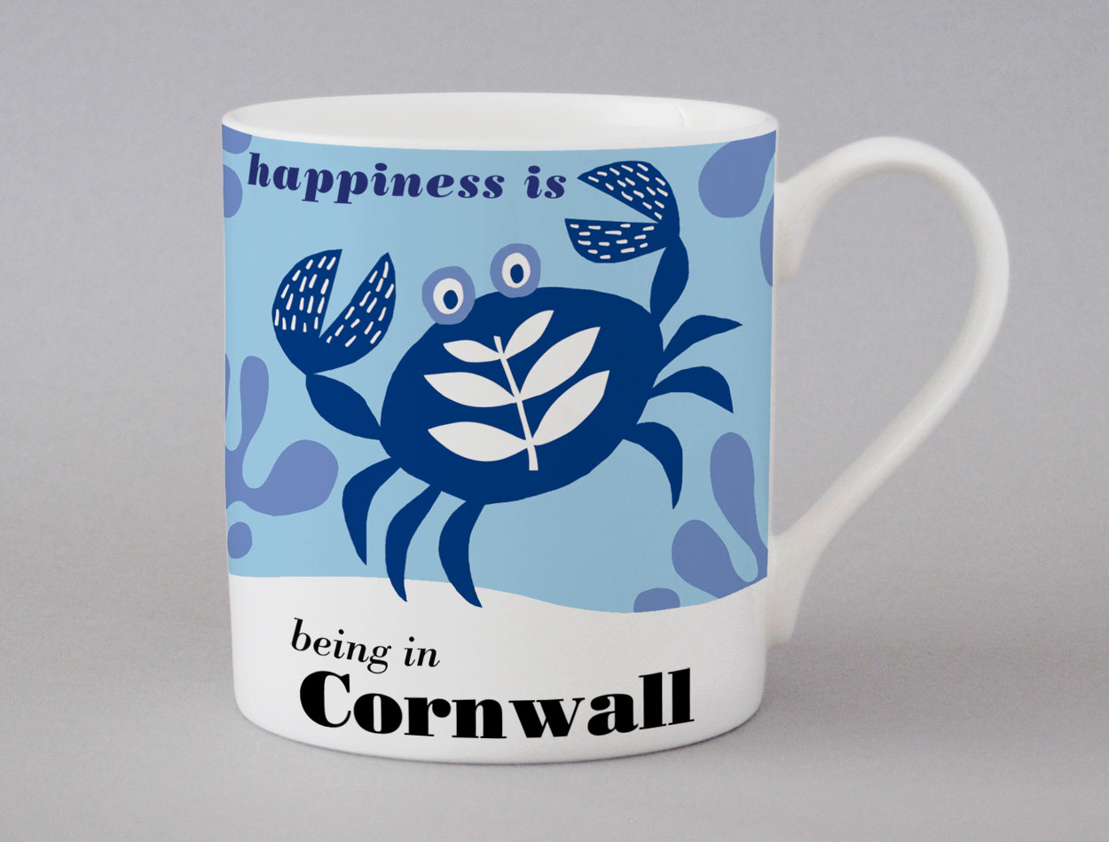 Ocean | Cornwall Mug | Crab