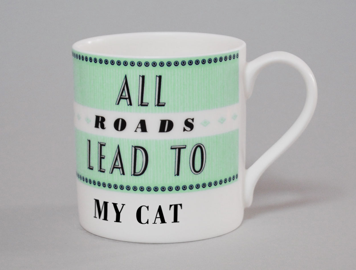 Pavilion | Cat Mug | Mint