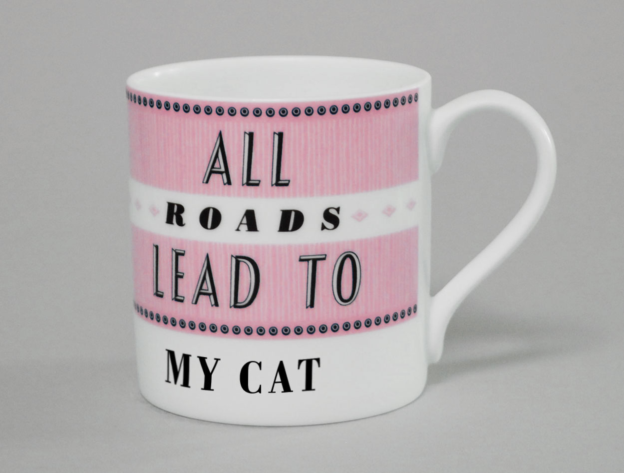 Pavilion | Cat Mug | Pink