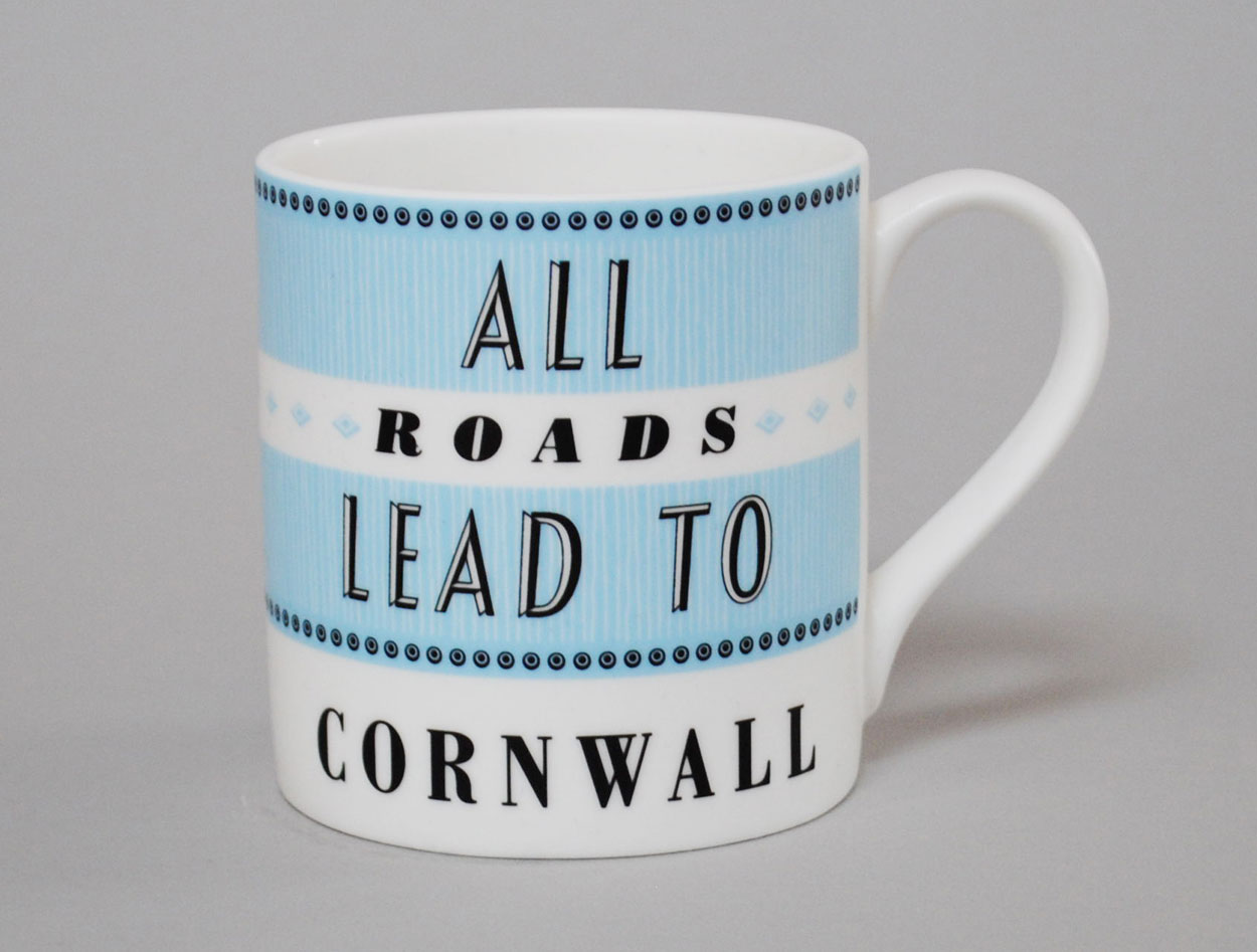 Pavilion | Cornwall Mug | Blue