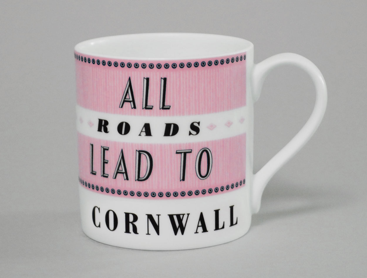 Pavilion | Cornwall Mug | Pink