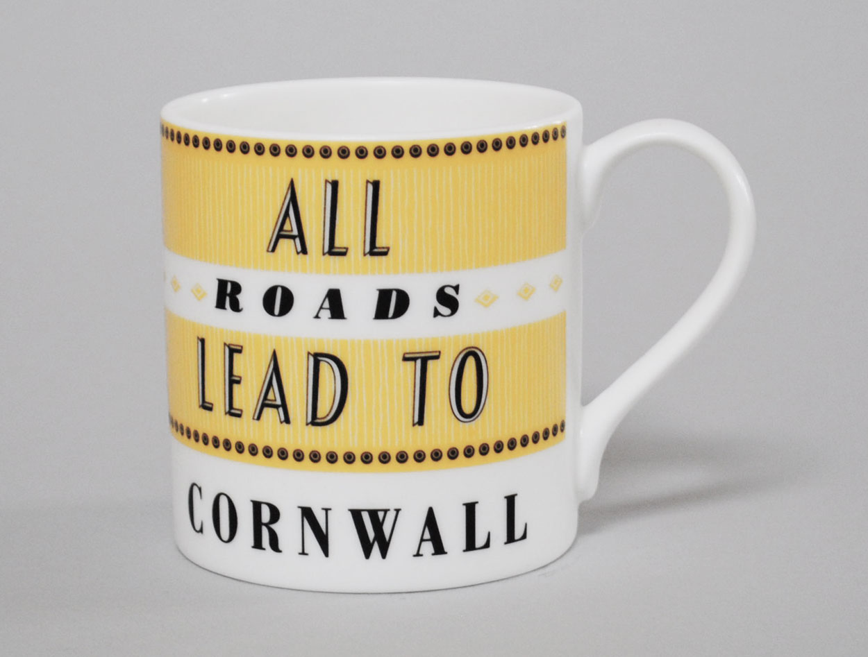 Pavilion | Cornwall Mug | Yellow