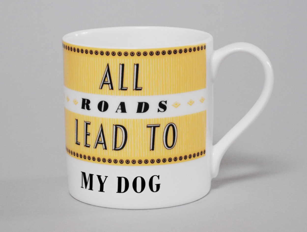 Pavilion | Dog Mug | Yellow