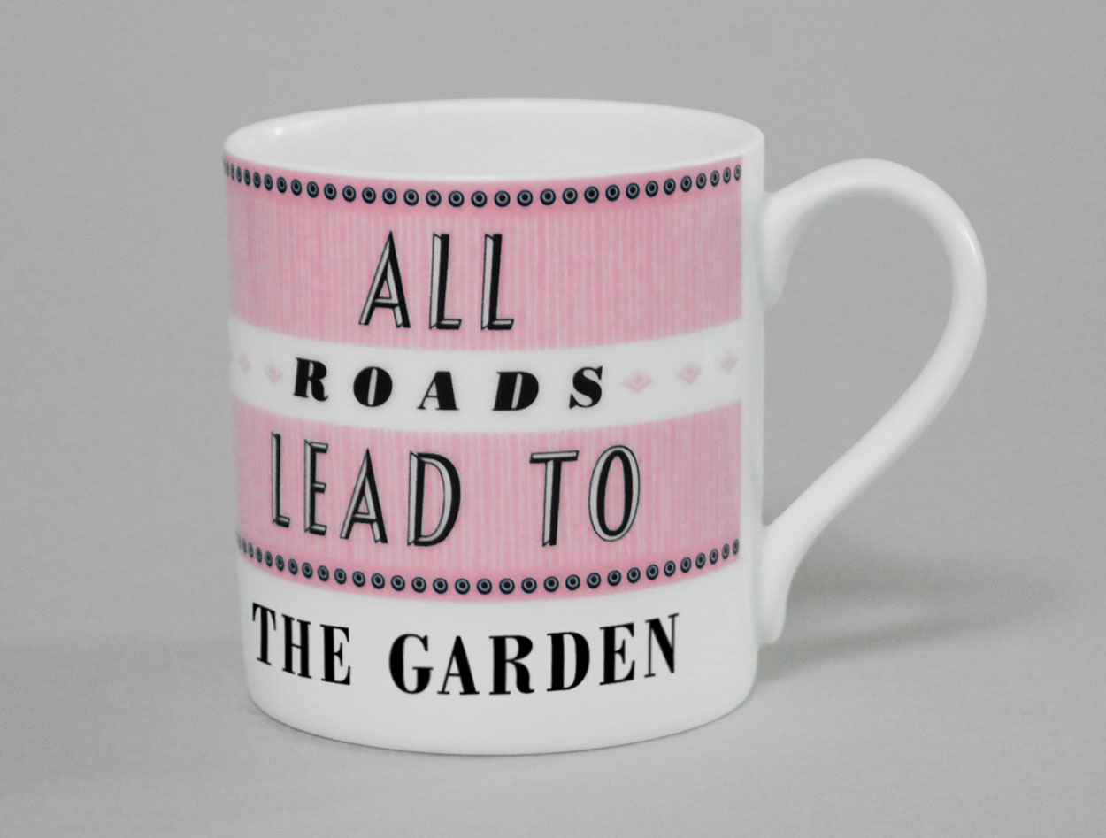 Pavilion | Garden Mug | Pink