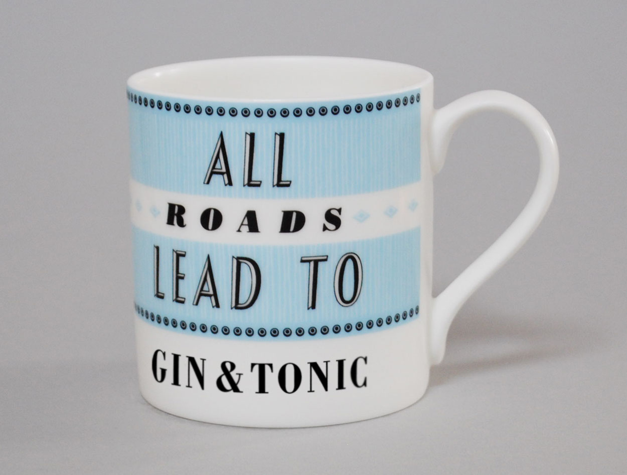 Pavilion | Gin & Tonic Mug | Blue