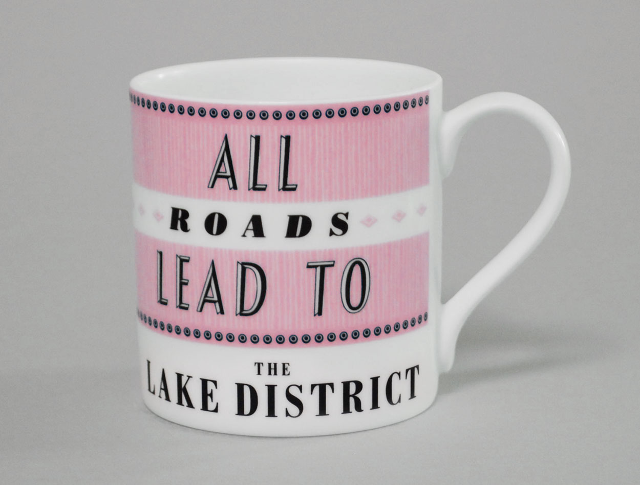 Pavilion | Lake District Mug | Pink