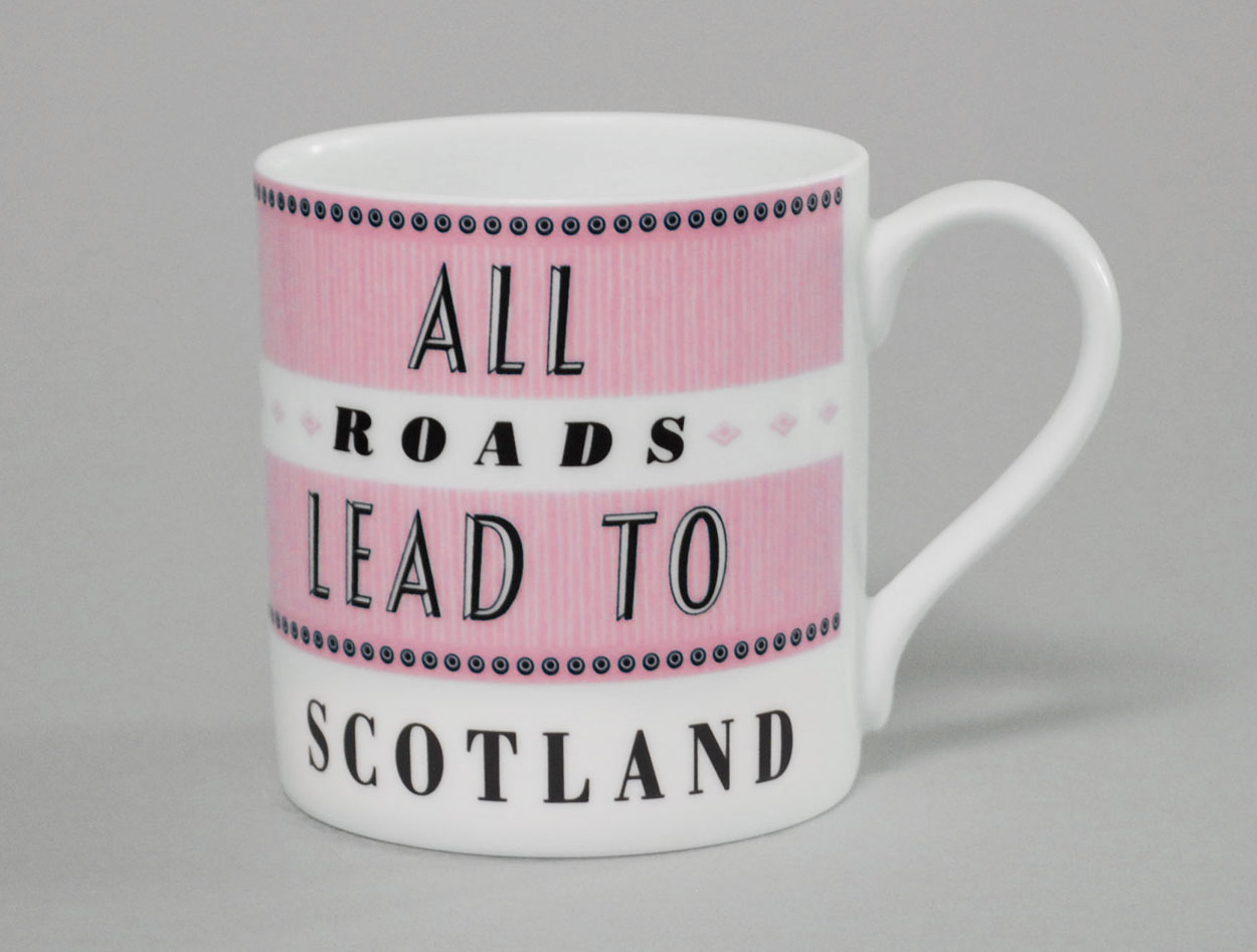 Pavilion | Scotland Mug | Pink